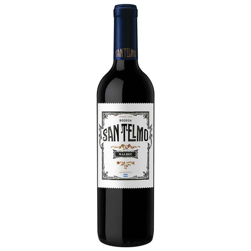 Vinho Tinto Argentino Bodega San Telmo Malbec 2020 750ml