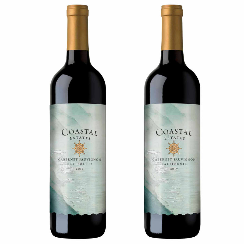 Kit 2x Vinhos Tinto EUA BV Coastal Estates Cabernet Sauvignon 2x016