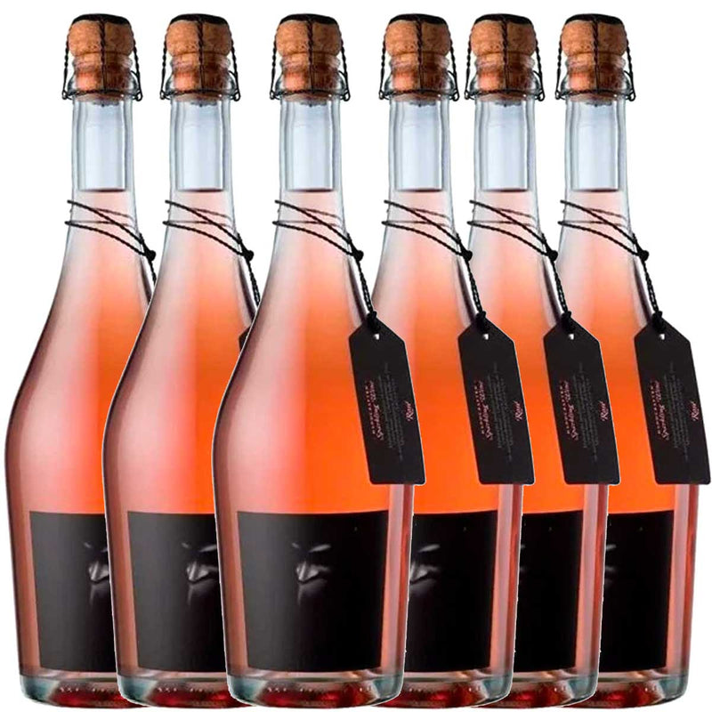 Kit 6x Espumante Argentino Brut Rose Alma Negra Catena