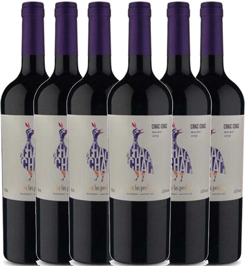 Kit 6x Vinhos Tintos Argentino Chac Chac Malbec 2019