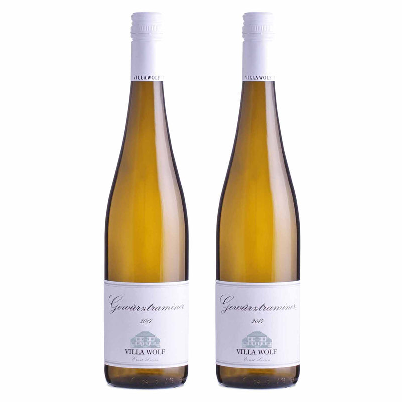 Kit 2x Vinhos Brancos Alemão Dr Loosen Villa Wolf Gewurztraminer