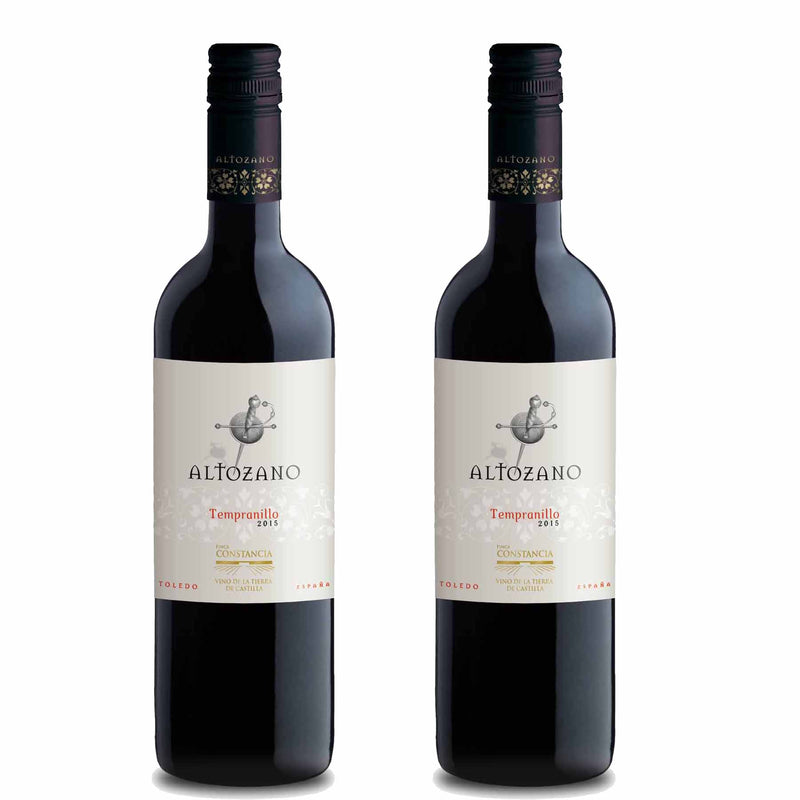 Kit 2x Vinhos Tinto Espanhol F. Constancia Altozano Tempranillo 2x019