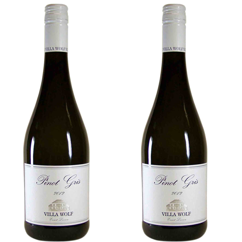 Kit 2x Vinhos Brancos Alemão Dr Loosen V. Wolf Pinot Gris 2018