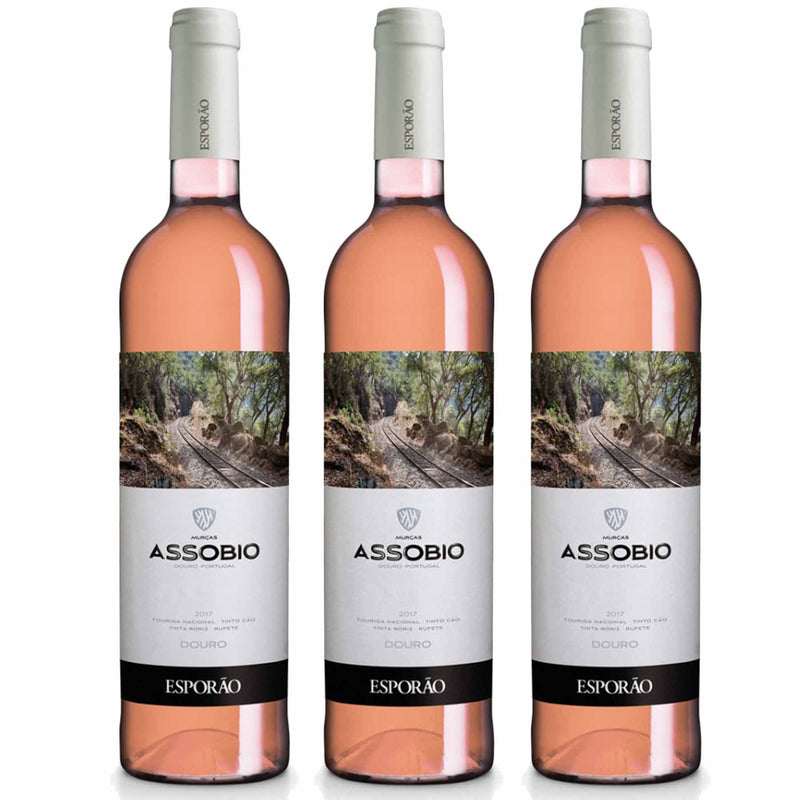 Kit 3x Vinhos Português Rose Esporão Assobio Douro 750ml 2019