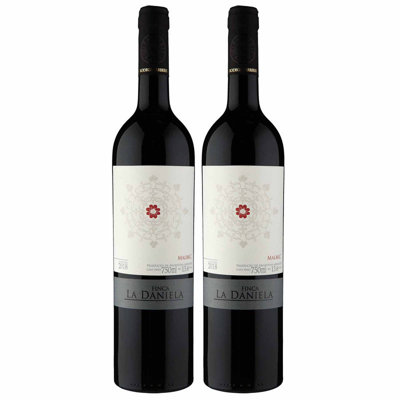 Kit 2x Vinhos Tinto Argentino Finca La Daniela Malbec 2019