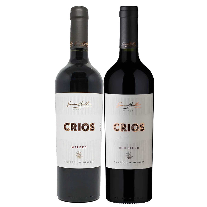 Kit 2x Vinhos Argentinos Susana Balbo Crios Malbec//Red Blend