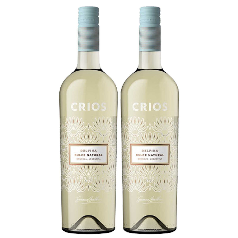 Kit 2x Vinhos Brancos Argentinos Susana Balbo Dulce Natural Crios 750ml