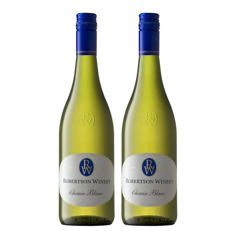 Kit 2x Vinhos Brancos Sul-Africano Robertson Chenin Blanc 2019