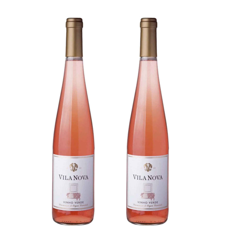 Kit 2x Vinhos Rosé Português Vila Nova 750ml 2018