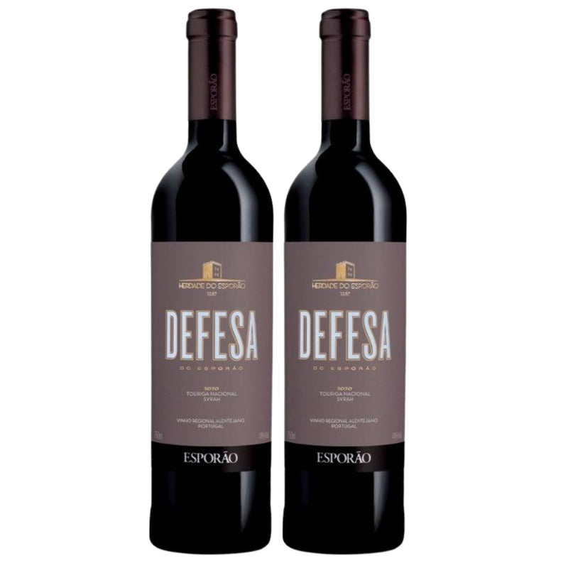 Kit 2x Vinhos Tintos Português Herdade do Esporão Defesa 750ml