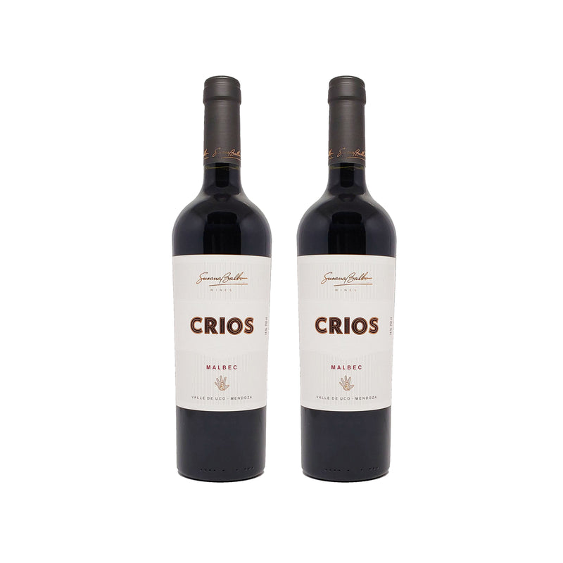 Kit 2x Vinhos Rosé Argentino Susana Balbo Crios Malbec 750ml