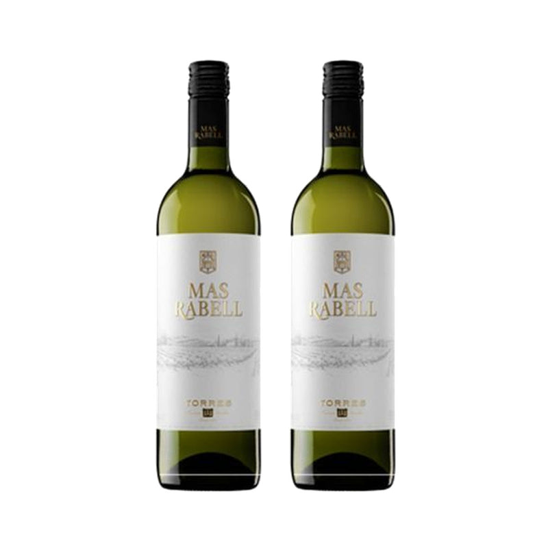 Kit 2x Vinhos Brancos Espanhol Torres Mas Rabell Parellada Garnacha Blanca 750ml 2019