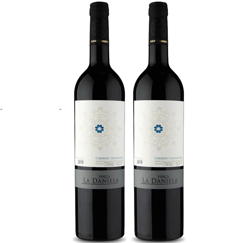 Kit 2x Vinhos Tintos Argentino Finca La Daniela Cabernet Sauvignon 2019