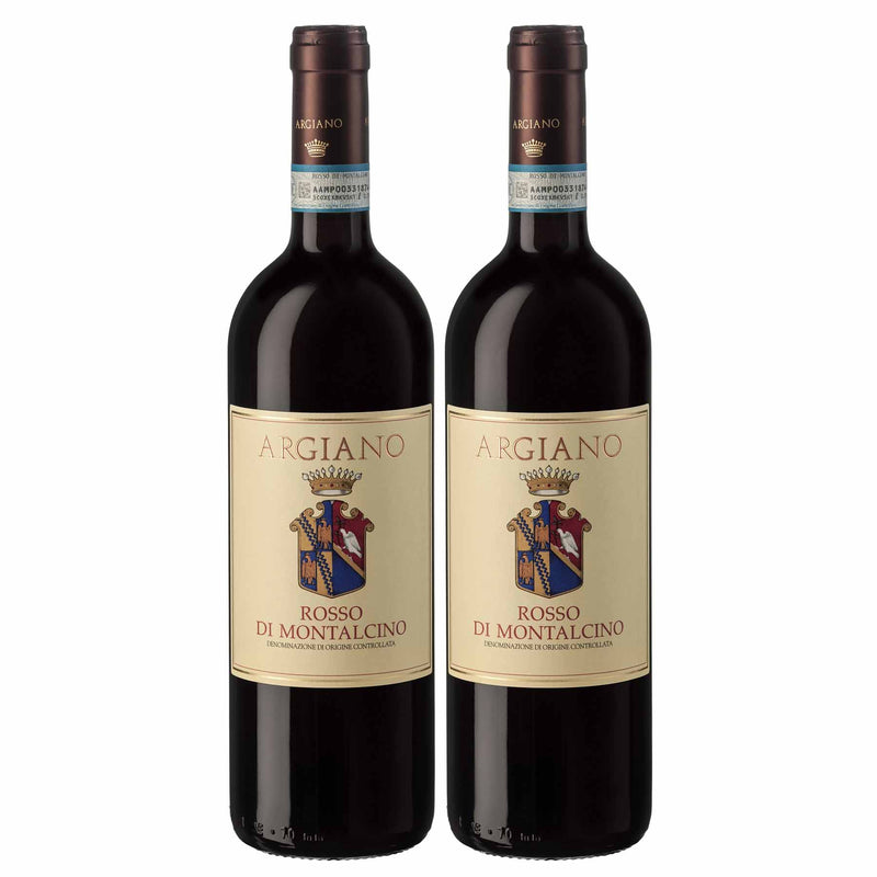 Kit 2x Vinhos Tintos Italiano Argiano Rosso di Montalcino DOC