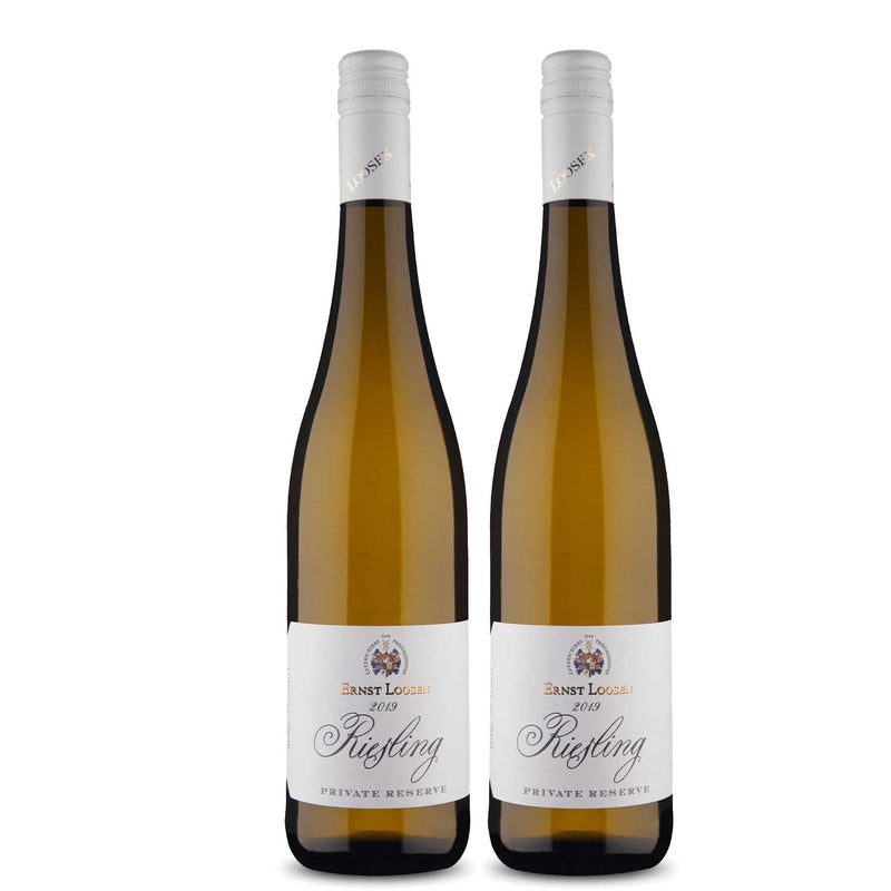 Kit 2x Vinhos Brancos Alemão Ernst Loosen Private Reserve Riesling Pfalz 2019