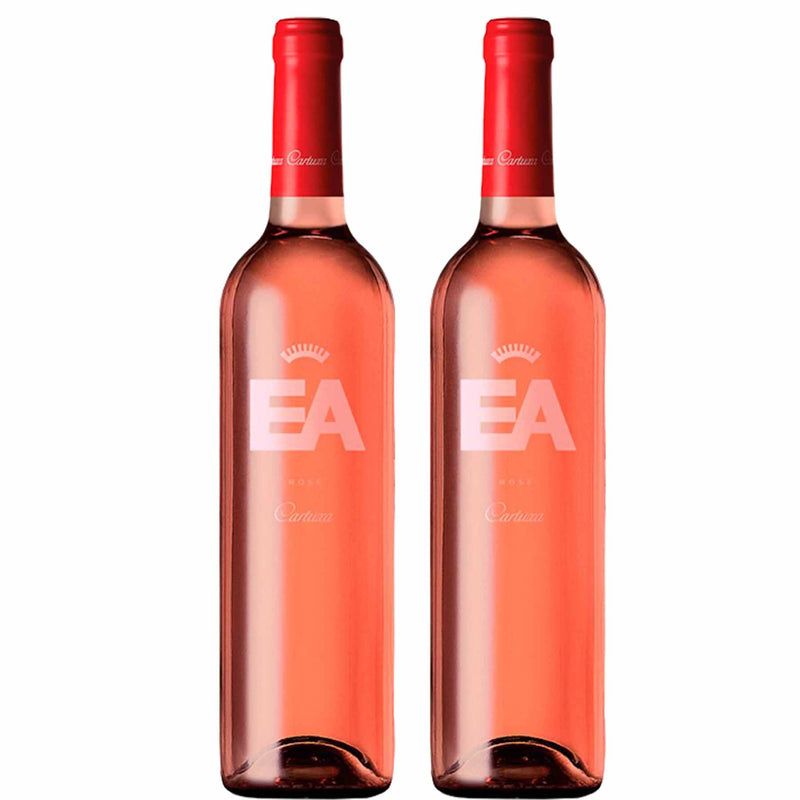 Kit 2x Vinhos Rosé Português Cartuxa EA Alentejo 2020 750ml