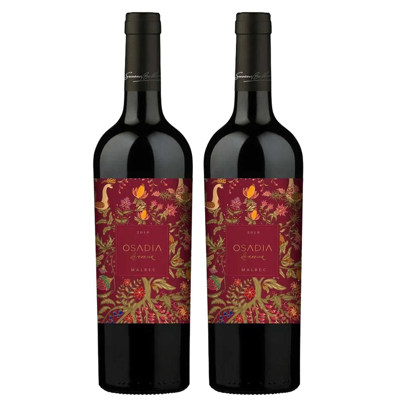 Kit 2x Vinhos Tintos Argentino Susana Balbo Osadia Malbec 2019