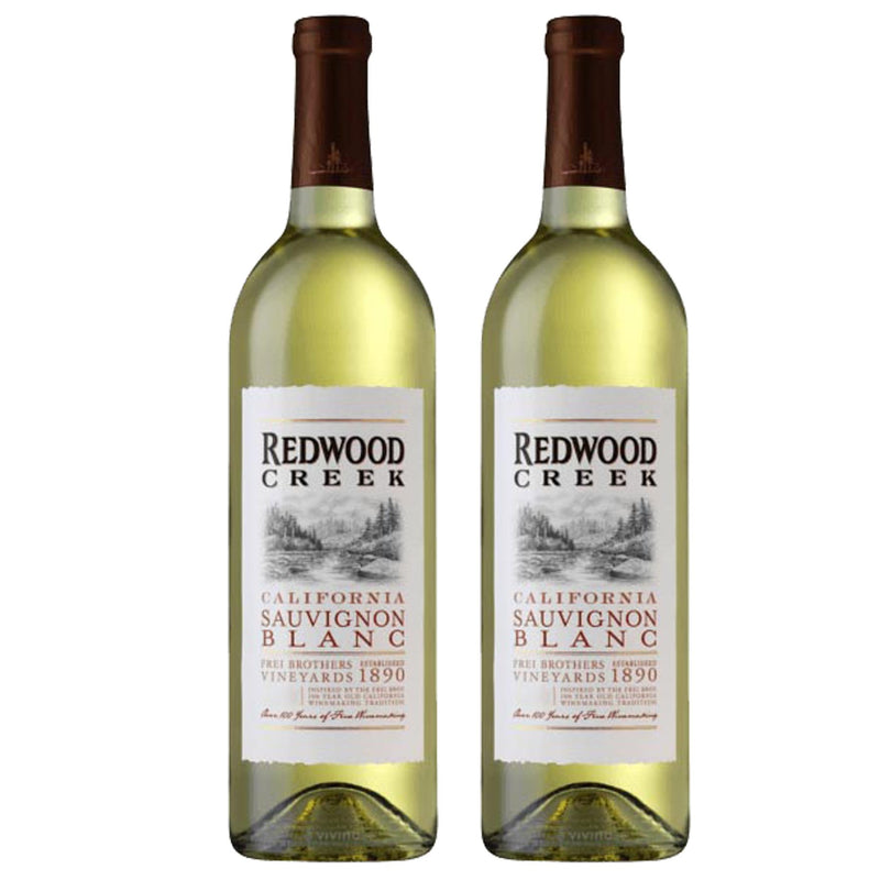 Kit 2x Vinhos Brancos EUA Redwood Creek Chardonnay 2019