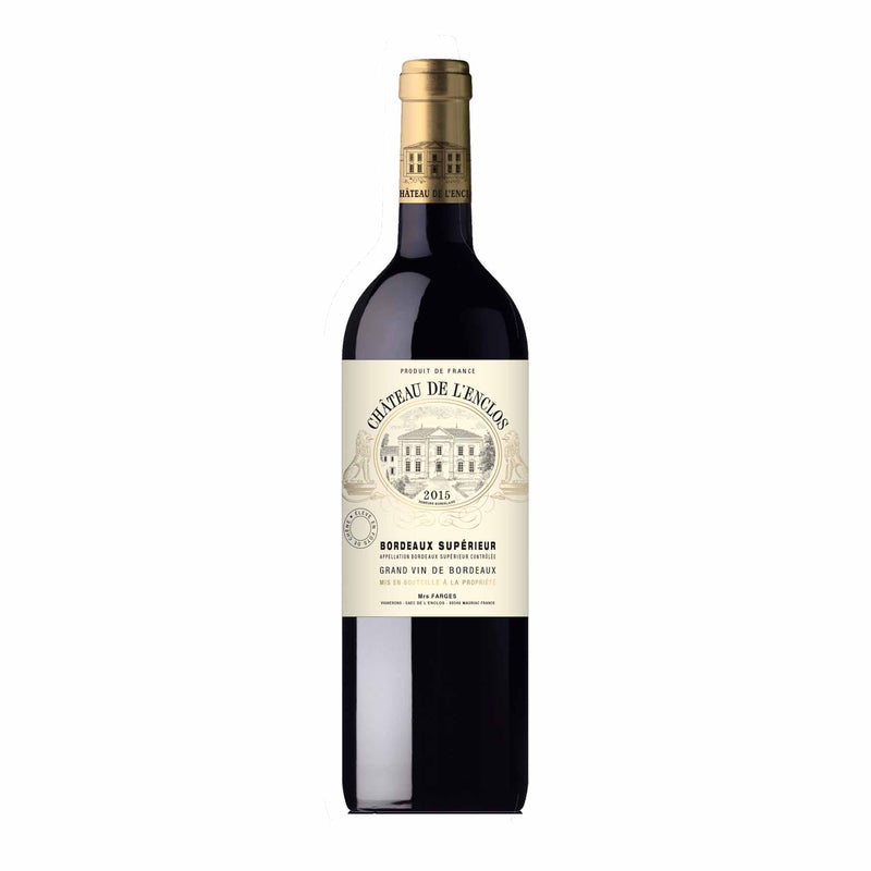 Vinho Tinto Francês Château De L'enclos Bourdeaux Supérieur 2015