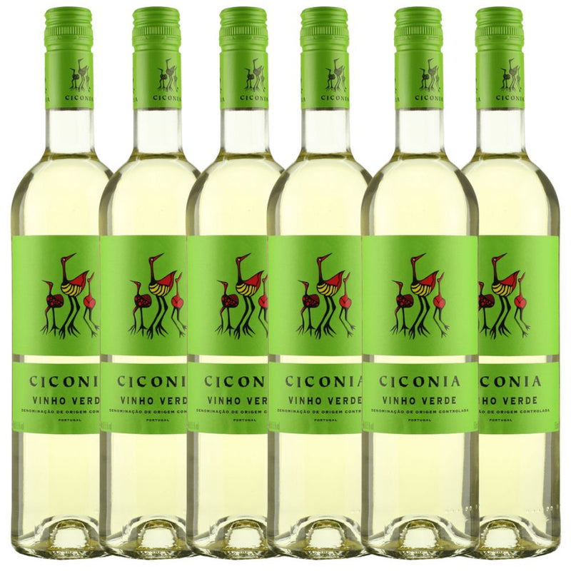 Kit 6x Vinhos Brancos Portugueses Ciconia Verde