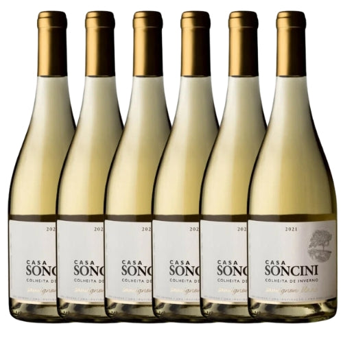 Kit 6x Vinhos Brancos Brasileiro Casa Soncini Sauvignon Blanc 2021