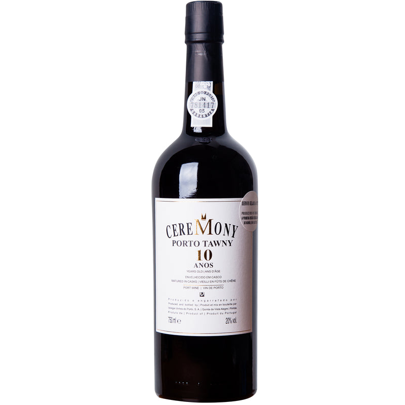 Mini Garrafa de Vinho do Porto Ceremony Tawny 10 anos 50ml