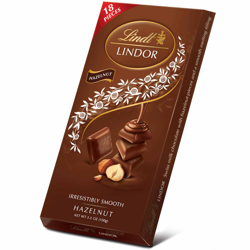 Chocolate Lindt Milk Hanzelnut Lindor Singles 100g