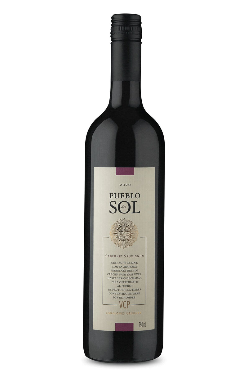 Vinho Tinto Uruguaio Pueblo del Sol Cabernet Sauvignon 2020