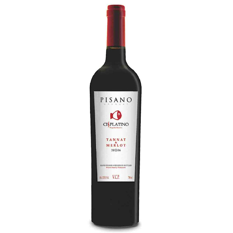 Vinho Tinto Uruguaio Cisplatino Tannat/Merlot 2017 750ml