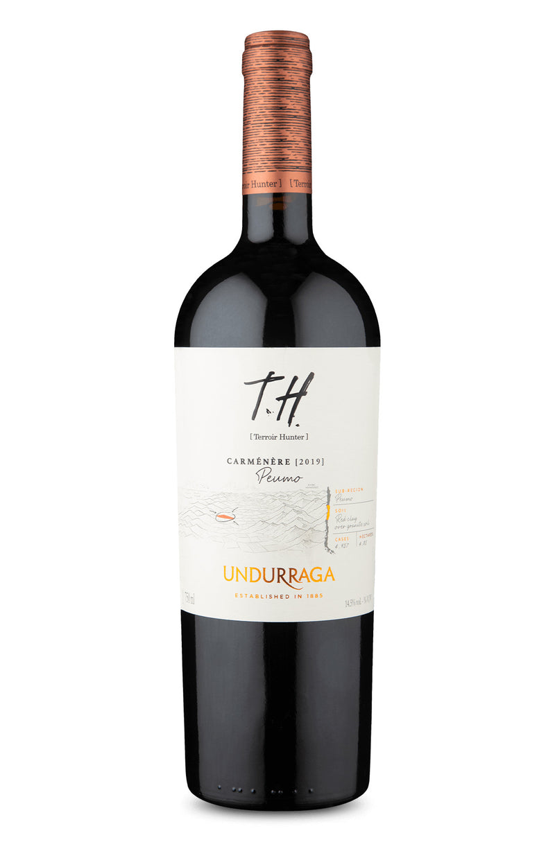 Vinho Tinto Chileno TH Undurraga Carmenere 2019