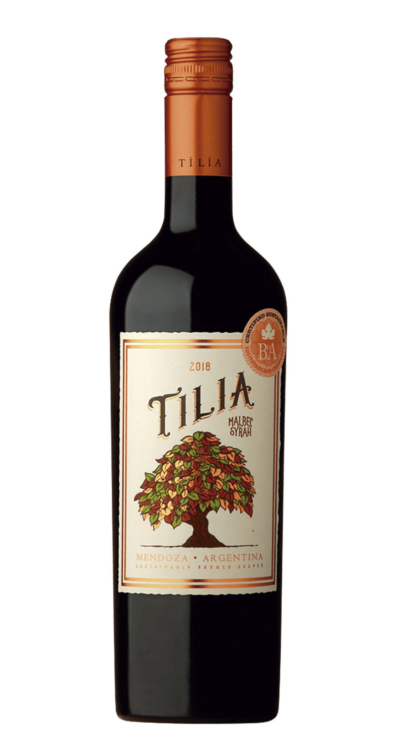 Vinho Tinto Argentino Tilia Malbec/Syrah 2018