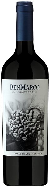 Vinho Tinto Argentino Benmarco Cabernet Franc 2018 750ml