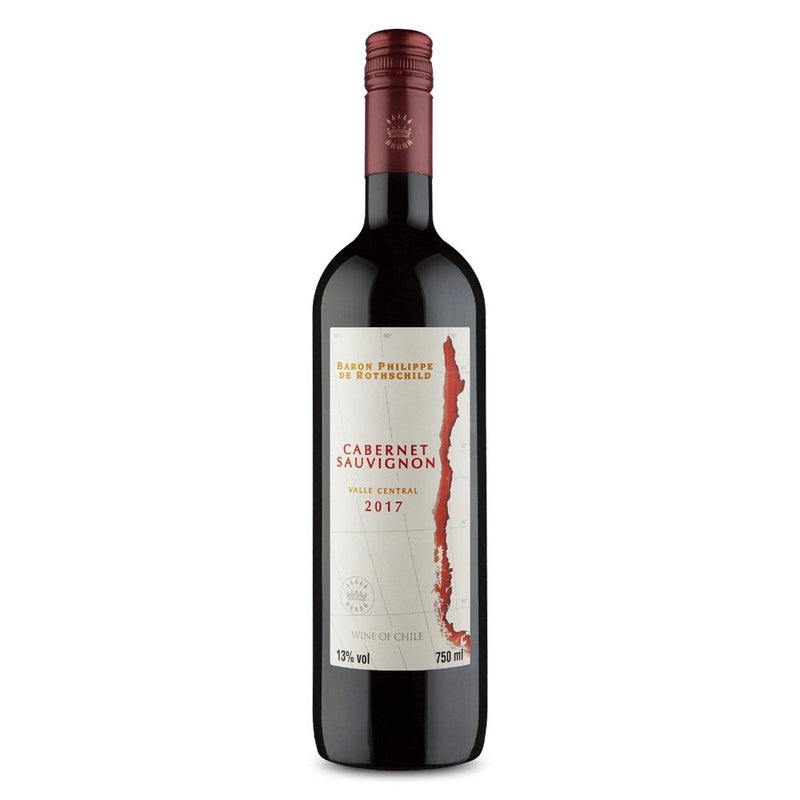 Vinho Tinto Chileno Baron Philippe de Rothschild Reserva Cabernet Sauvignon 2018