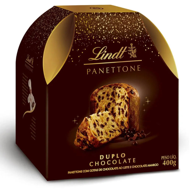 Panettone Duplo Chocolate 400g Lindt