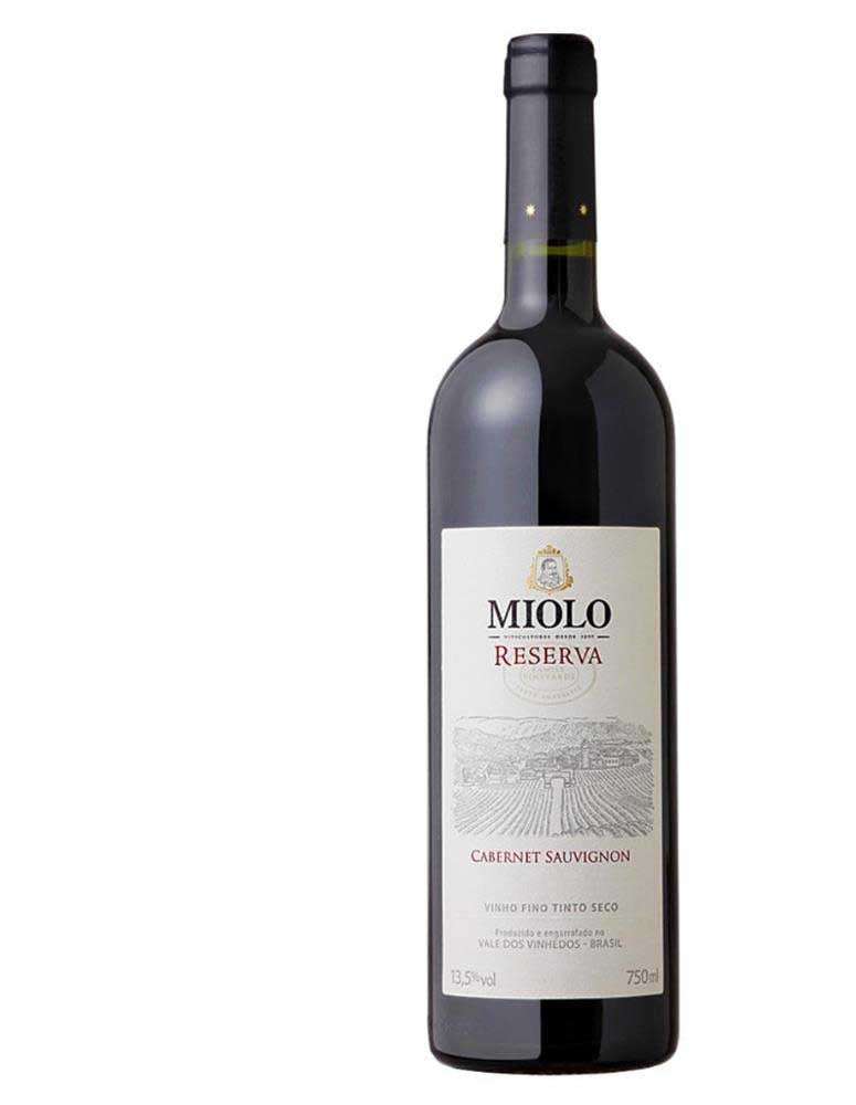 Vinho Brasileiro Tinto Miolo Reserva Cabernet Sauvignon750ml