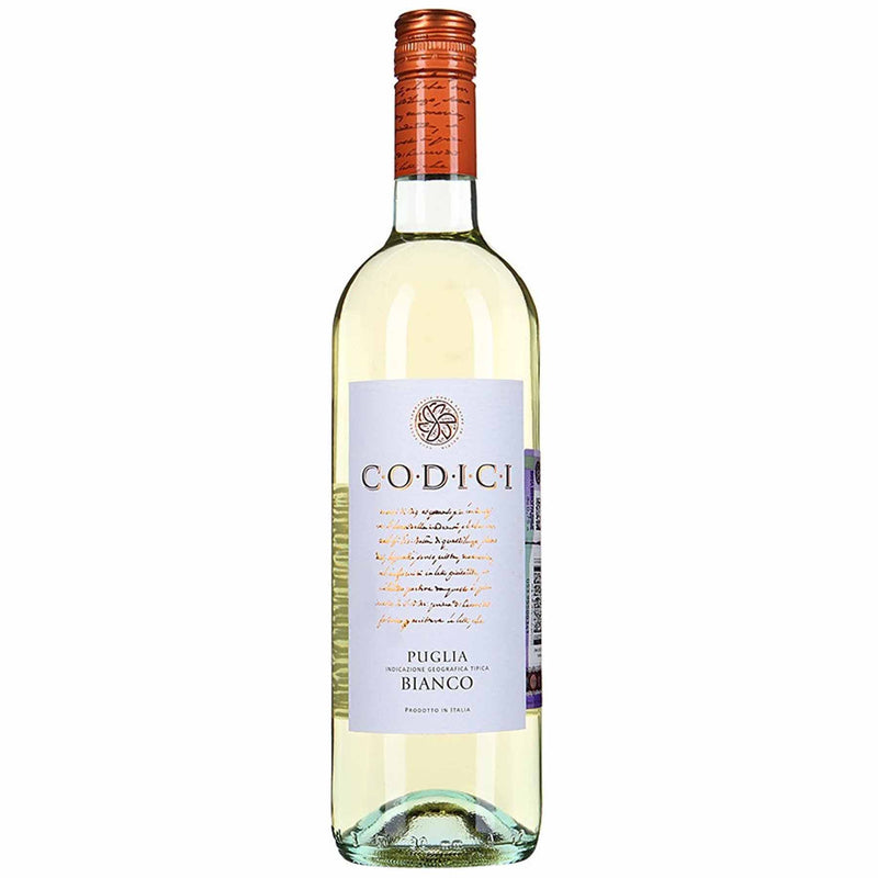 Vinho Italiano Branco Codici Bianco Puglia IGT