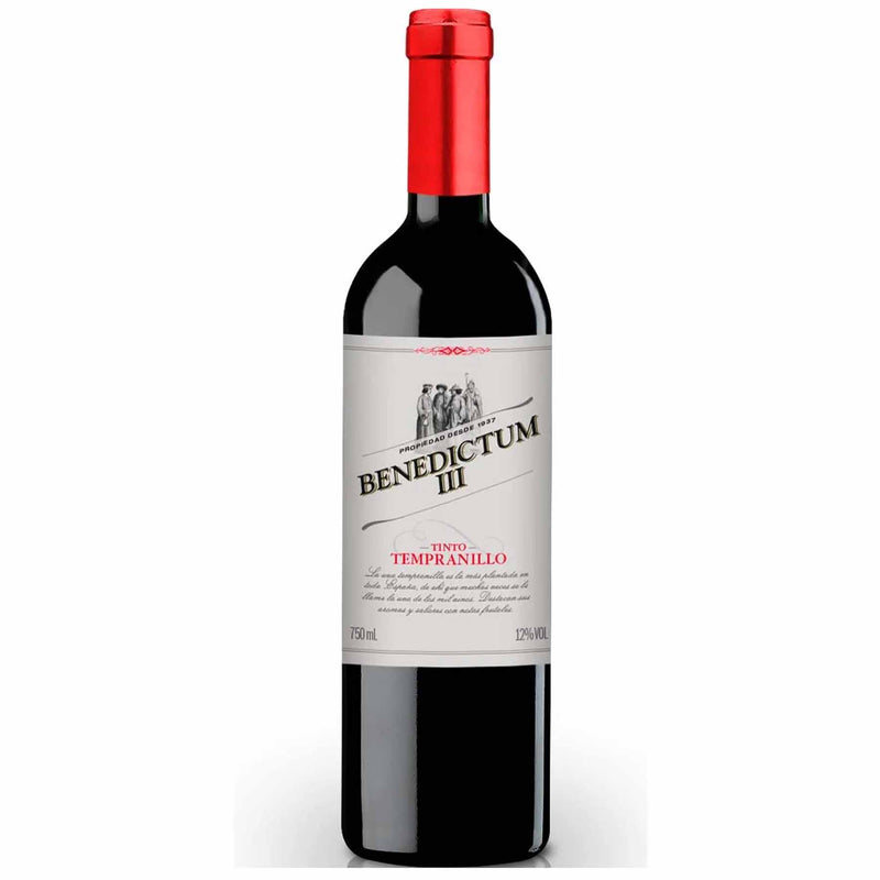 Vinho Tinto Espanhol Victorium III Tempranillo 2019 750ml